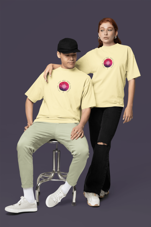 Follow Your Own Inner Compass Oversize T-Shirts - Image 11