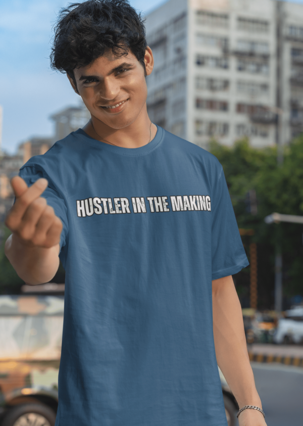 Hustler In The Making Oversize T-Shirts - Image 2