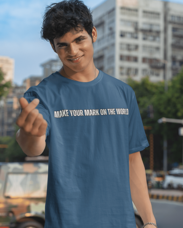 Make Your Mark On The World Oversize T-Shirts - Image 2