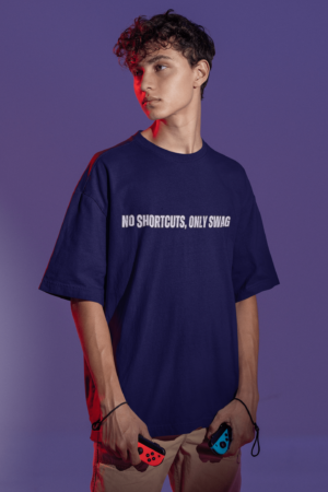 No Shortcuts Only Swag Oversize T-Shirt - Image 4
