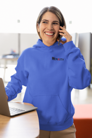 Regular Fit Premium Women's Hoodie Royal Blue - Image 5