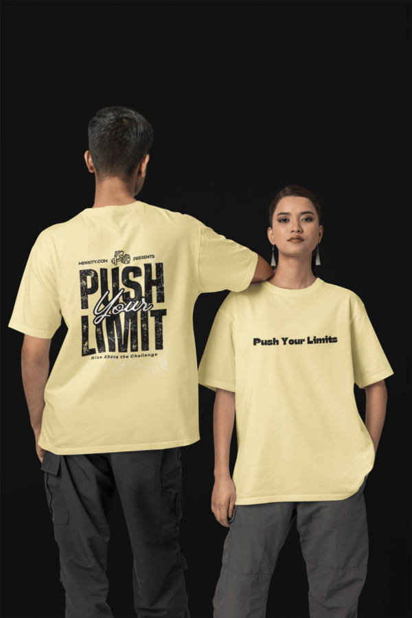 Push Your Limits Oversize T-Shirts - Image 4