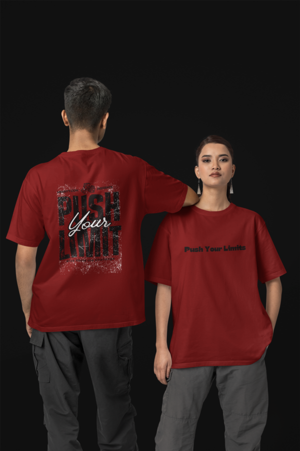 Push Your Limits Oversize T-Shirt